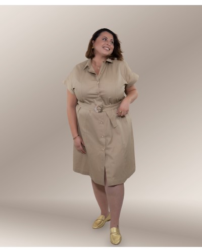 Robe gabardine